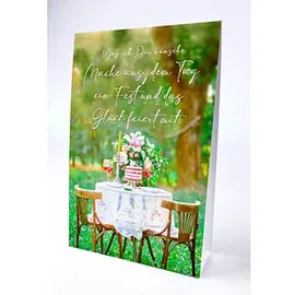 LUMA Aufstellkarte Was ich Dir wünsche... DIN B6 Schrift, 1 St.