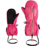 Ziener Fäustlinge "LANGELO-Z AS glove mini", Baby, Gr. 2, rosa (pop pink), Obermaterial: 100% Polyester. Innenseite: 100% Polyester. Futter: 100% Polyester. Wattierung: 100% Polyester, Handschuhe Fäustlinge