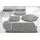 Bruno Banani Lana 90 x 160 cm aluminium