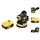 DeWalt DCW 210 N Akku Exzenterschleifer 18 V 125 mm inkl. Staubfangsack