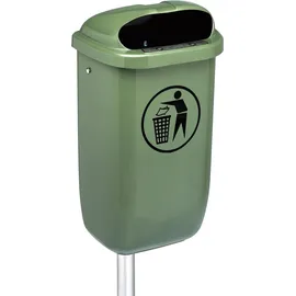 Papierkorb PK 50 l Grün