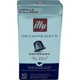 10 Illy Entkoffeinierter Dek Deca Ciald Kapseln Kompatibel Maschinen Nespresso
