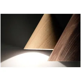fabas luce gmbh Esino 1-flg. 33 cm kugelförmig Walnussfarben