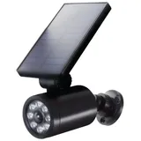 Maclean Brackets Maclean Solar Kamera-Attrappe Schwarz