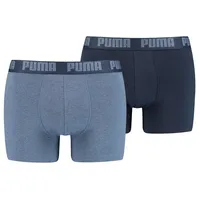 Puma Basic Boxershorts denim M 2er Pack