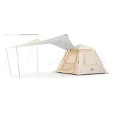 Naturehike Ango Zelt Pop up Zelte 2-4 Person Camping Zelt Wasserdicht Winddicht Einfacher Aufbau Automatikzelt für Camping, Wandern, Outdoor