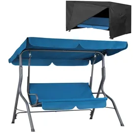CASARIA Oxford blau 2-Sitzer