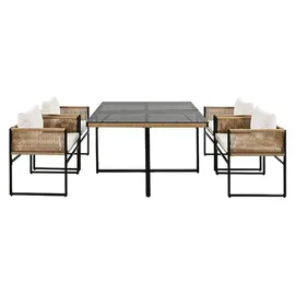 Estexo Cube Set 4-tlg. Beige/Schwarz