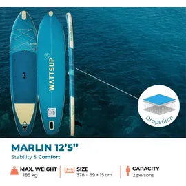 Wattsup Marlin 378 x 89 x 15 cm blau