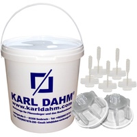 Karl Dahm Maxi Set Nivelliersystem transparent 2 mm, Art.-Nr.