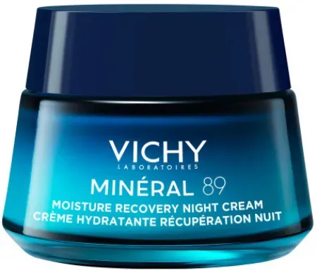 Vichy Laboratoires Minéral 89 Feuchtigkeitscreme Für Die Nacht Reines Melatonin Tiegel 50ml