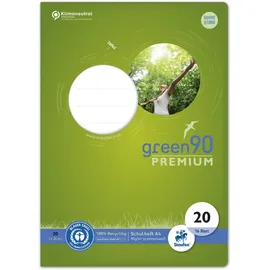Staufen Staufen® Schulheft green Lineatur 20 blanko DIN A4 16 Blatt, 1 St.