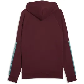 Puma Portugal King Kapuzenpullover - Ruby Shimmer / Sea Glass - M