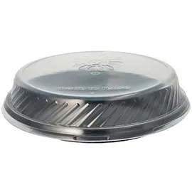 Papstar PROPAC Deckel für Mehrweg-Menüschalen transparent Ø 22,7 cm, 12 St.