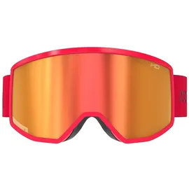 Atomic Four HD Skibrille (Größe One Size, rot)