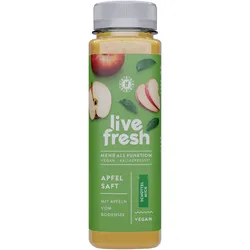 LiveFresh Kaltgepresster Bodensee Apfel (inkl. 1,50€ Einwegpfand) Getränk 6x250 ml