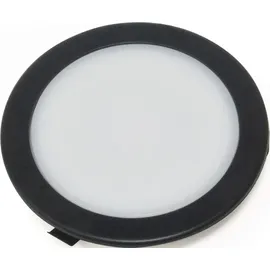 L&S Einbauleuchte Moonlight 68 Emotion Aluminium 12 V DC 3,6 W 2000497 schwarz