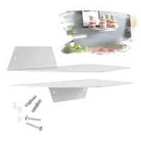 SOTech Wandregal 35 x 13 x 4 cm Weiß