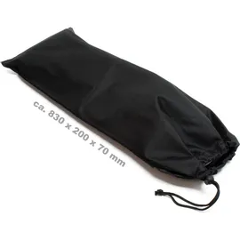 Wiltec Hundebett L 92 x 77 x 20 cm schwarz