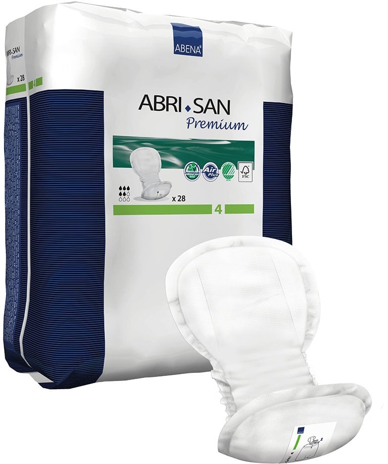 Inkontinenzeinlagen Abri-San Premium Nr. 4 Saugstärke 800 ml 42 x 20 cm 28 Stück