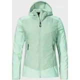 Schöffel Damen Style Blaueis Hybrid Jacke (Größe L, gruen)