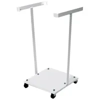Kongamek Müllsackständer in weiß 450x380x900mm für 240l-Säcke