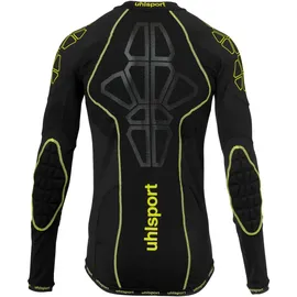 Uhlsport Bionikframe langarm Torwart-Funktionsshirt schwarz/fluo gelb M