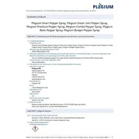 Plegium SPSM-BL Pfefferspray 1St.