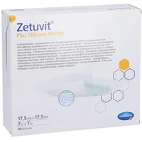 ToRa Pharma GmbH ZETUVIT Plus Silicone Border steril 17.5x17.5