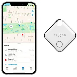 FIXED Tag Tracker für Find My weiß