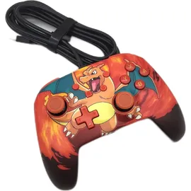 PowerA Charizard Vortex Controller Rot Nintendo Switch