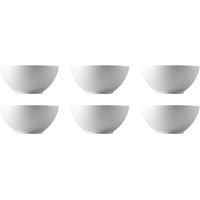 Thomas - Loft by Rosenthal Weiß - Porzellan Bowl rund - 11900-800001-10570 - 6 Stück - Schüssel-Set - Durchmesser je Schale 15 cm