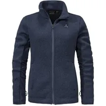 Schöffel Damen Unterjacke ZipIn Fleece Oberau L, navy blazer, 48