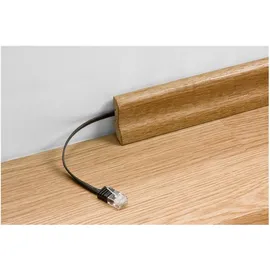 goobay Flachkabel U/UTP Cat6 schwarz 10, 0m 95381
