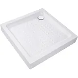 WELLTIME Eckduschwanne WELLTIME "Trento", weiß, B:90cm H:15cm T:90cm, Duschwannen