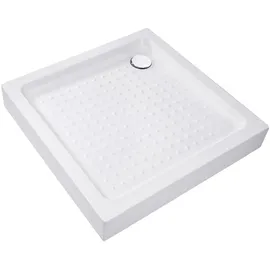 WELLTIME Eckduschwanne WELLTIME "Trento", weiß, B:90cm H:15cm T:90cm, Duschwannen