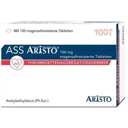 ASS Aristo 100 mg magensaftresistente Tabletten