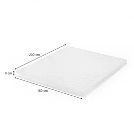 VitaliSpa Komfortschaum Topper 180 x 200 cm