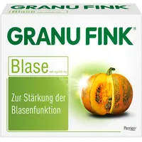 GRANU FINK Blase – Pflanzliche Kürbissamen-Kapseln zur Stärkung der Blasenfunktion bei Blasenschwäche – Hergestellt in Deutschland – Für Männer und Frauen – 100 Hartkapseln