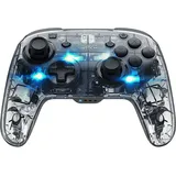 PDP Afterglow Deluxe Controller Transparent Nintendo Switch