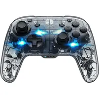 PDP Afterglow Deluxe Controller Transparent Nintendo Switch