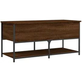 vidaXL Sitzbank mit Stauraum Braun 100 x 42,5 x 47 cm