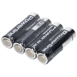 Panasonic 1,5V Panasonic AA Powerline Mignon Batterie LR6 4er Folie