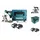 Makita DHS 710 MJ 36 V Akku-Handkreissäge 190 mm + 2x Akku 4,0 Ah + Makpac - ohne Ladegerät