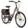 licorne bike gmbh Stella Plus 26 Zoll RH 0 cm Unisex Gold