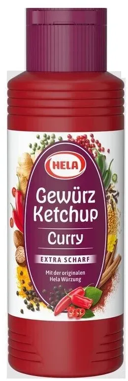 HELA Curry Gewürz Ketchup extra hot 300ml