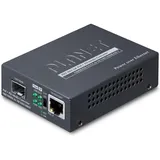 Planet 802.3at PoE+ PD Netzwerk Medienkonverter 2000 Mbit/s Schwarz