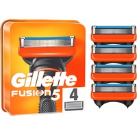 Gillette Fusion 5 Rasierklingen, 4 Ersatzklingen für Nassrasierer Herren mit 5-fach Klinge