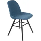 ZUIVER Albert Kuip Soft Stuhl, blau