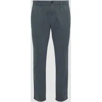 S.Oliver Chinohose, mit Stretch, Gr. 31 - Regular Fit: Strukturierte Chino aus Baumwollstretch, Herren, grau, 31/34